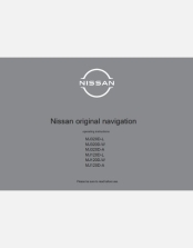 NISSAN MARCH 2020-2021  MJ120D-W  NAVIGATION AND MULTIMEDIA MANUAL